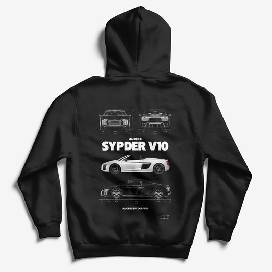 "Spyder V10" Printed Hoodie