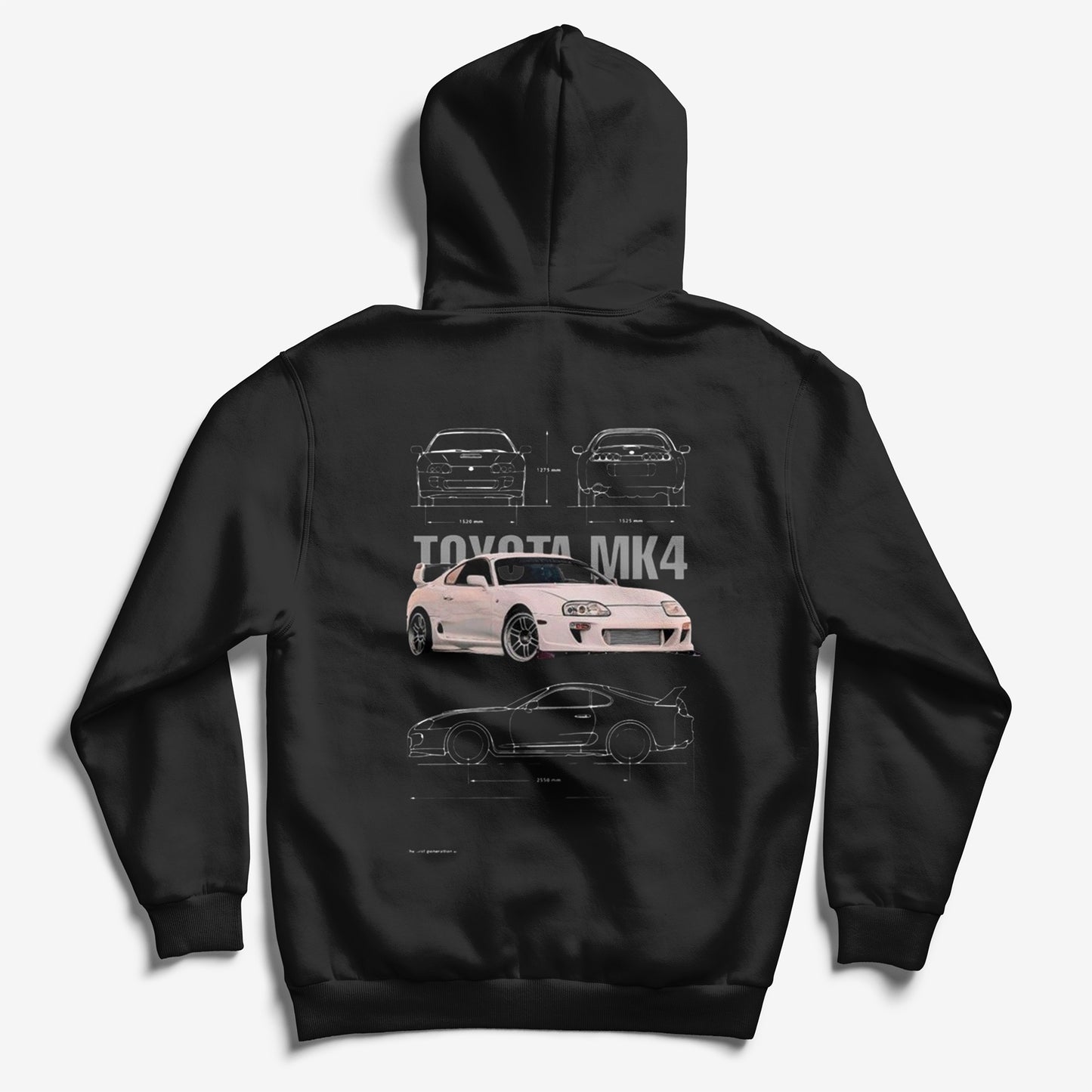 "Toyota MK 4" Printed Hoodie